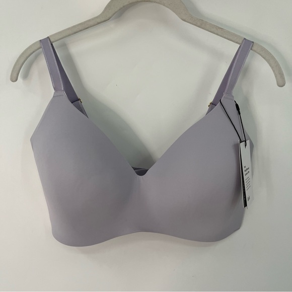 NWT Knix 7+ Wing Woman Contour Bra orchid purple lilac 0302 wireless - Picture 3 of 10